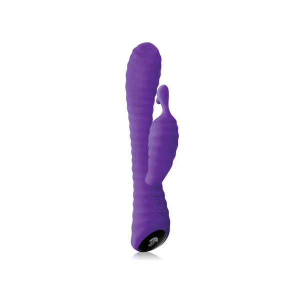 NS Novelties Vibrators INYA Ripple Rabbit Purple