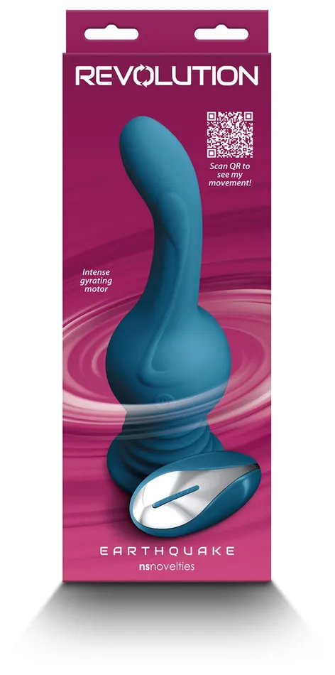 NS Novelties Vibrators Revolution Earthquake Teal NS Novelties Vibrators Revolution Earthquake Teal