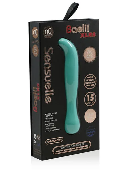 Nu Sensuelle Baelii XLR8 Electric Blue Novel Creations Vibrators