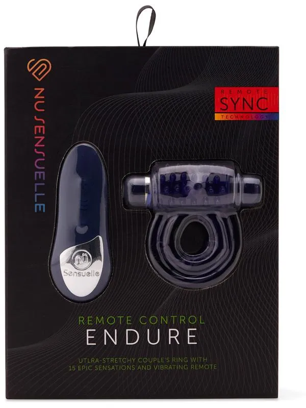 NU Sensuelle Endure Remote Control Bullet Ring Blue Novel Creations Vibrators NU Sensuelle Endure Remote Control Bullet Ring Blue Novel Creations Vibrators