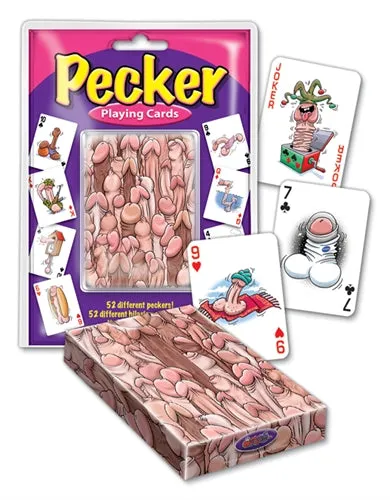 Ozze Creations Pecker Playing Cards Vibrators