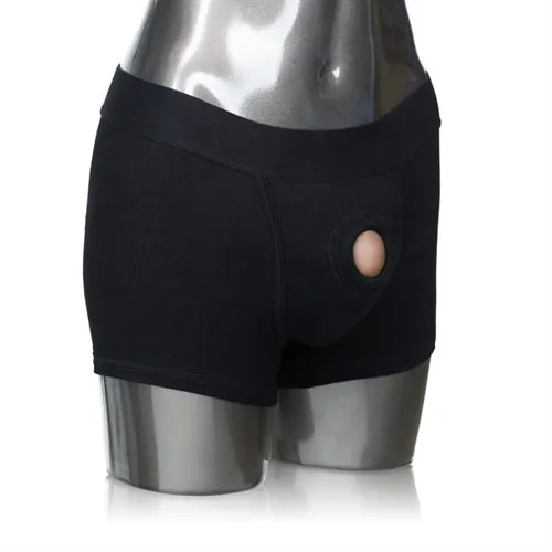 Packer Gear Boxer Brief Harness Extra Smallsmall Black CalExotics Mens Underwear Packer Gear Boxer Brief Harness Extra Smallsmall Black CalExotics Mens Underwear