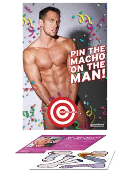 Pin the Macho On The Man Game Pipedream Products Female Sex Toys