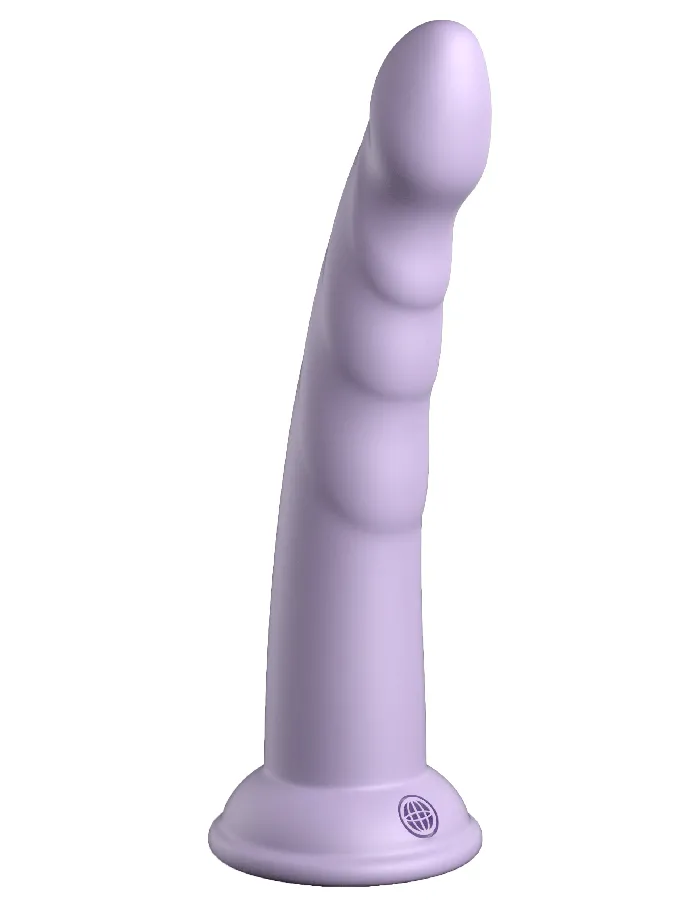 Pipedream Dildos Dillio Platinum Slim Seven 7 Inch Dildo Purple