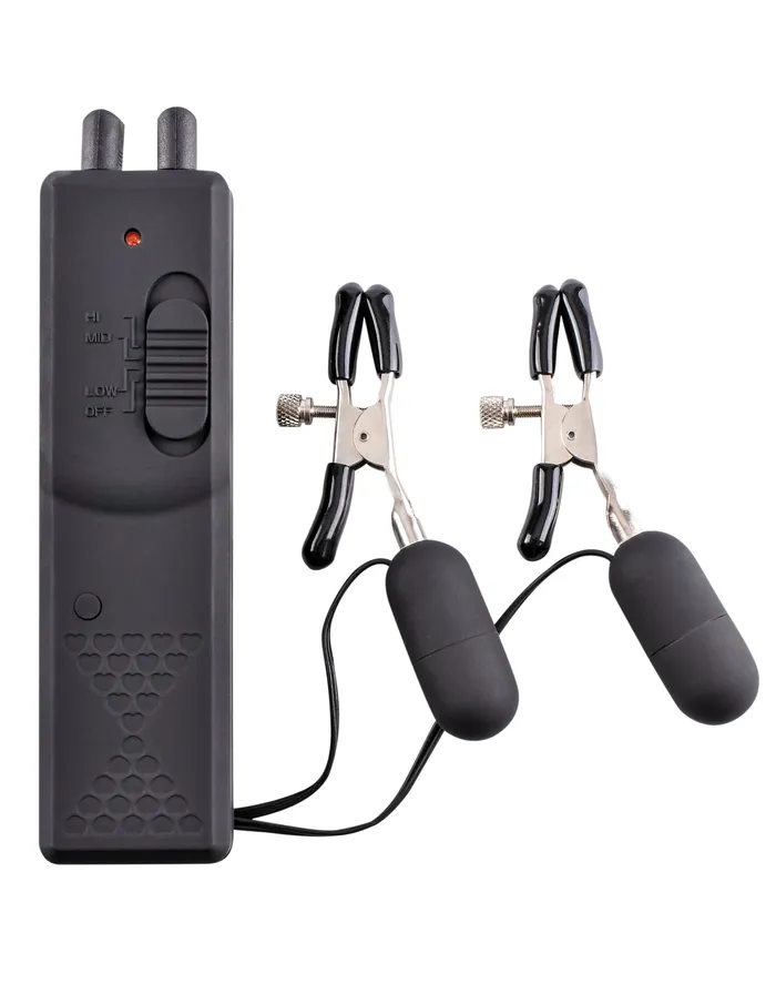 Pipedream Female Sex Toys Fetish Fantasy Vibrating Nipple Clamp