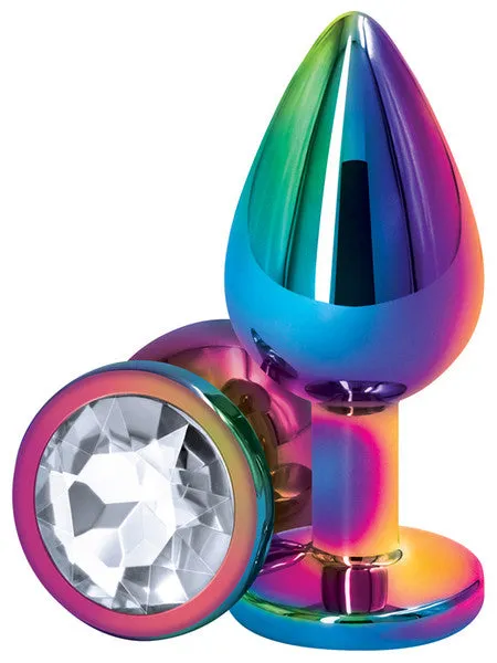 Rear Assets Mulitcolor Medium Clear NS Novelties Anal