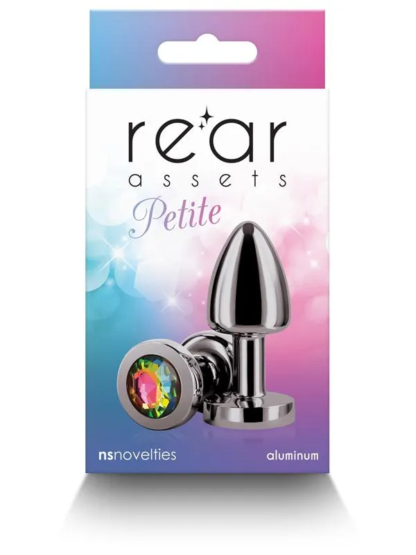 Rear Assets Petite Gunmetal Rainbow NS Novelties Female Sex Toys Rear Assets Petite Gunmetal Rainbow NS Novelties Female Sex Toys