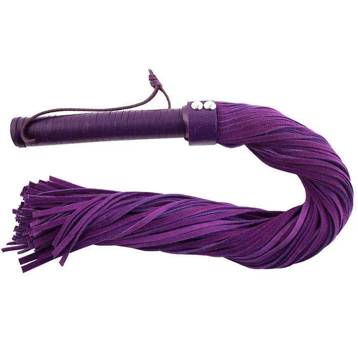 Rouge Garments Purple Suede Flogger Rouge Garments Vibrators