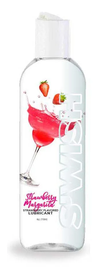 swish Lubricant Strawberry Margarita 4 Fl Oz Little Genie Lubricants