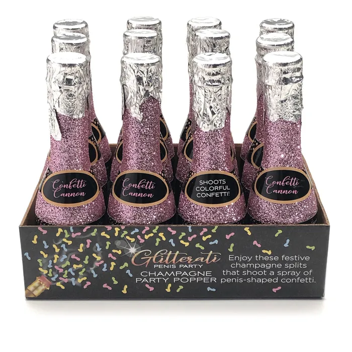 Sale Glitterati Champagne Confetti Poppers Vibrators