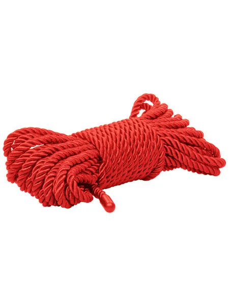 Scandal BDSM Rope 10m Red CalExotics Vibrators