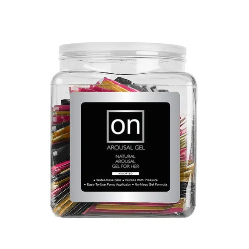 Sensuva On Arousal Gel 100 x Single Use Tub Enhancers