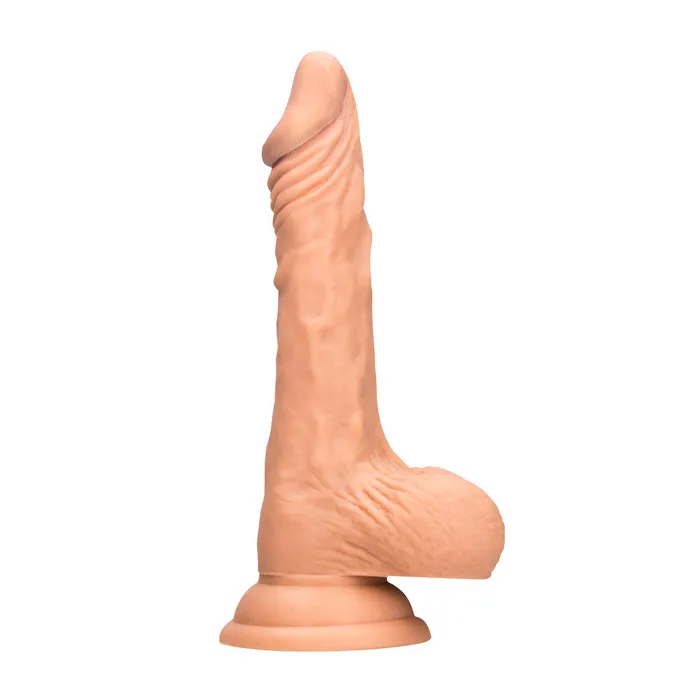 Shots Toys RealRock 10 Inch Dong With Testicles Flesh Dildos