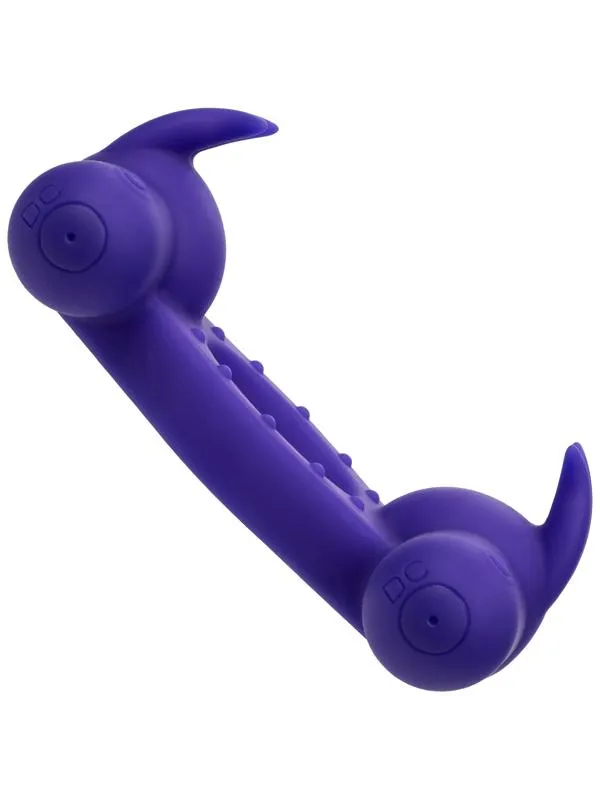 Silicone Rechargeable Triple Orgasm Enhancer CalExotics Female Sex Toys Silicone Rechargeable Triple Orgasm Enhancer CalExotics Female Sex Toys