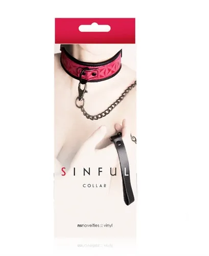Sinful Collar Pink nsnovelties Vibrators
