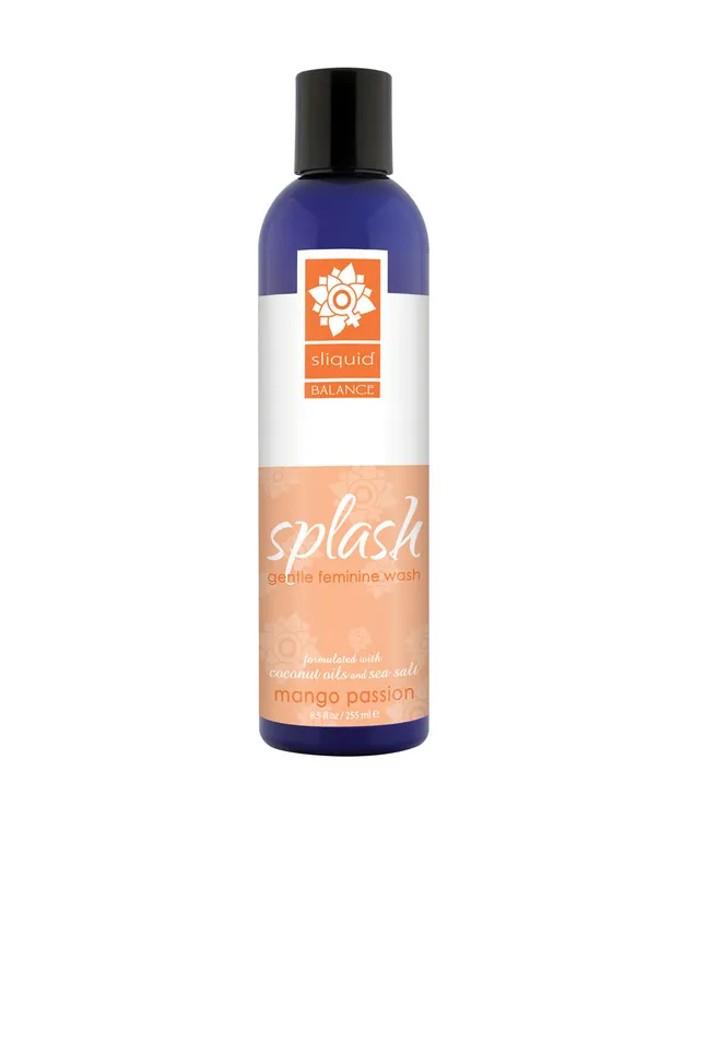 Sliquid Vibrators Balance Splash Mango Passion 85 Fl Oz 251 ml