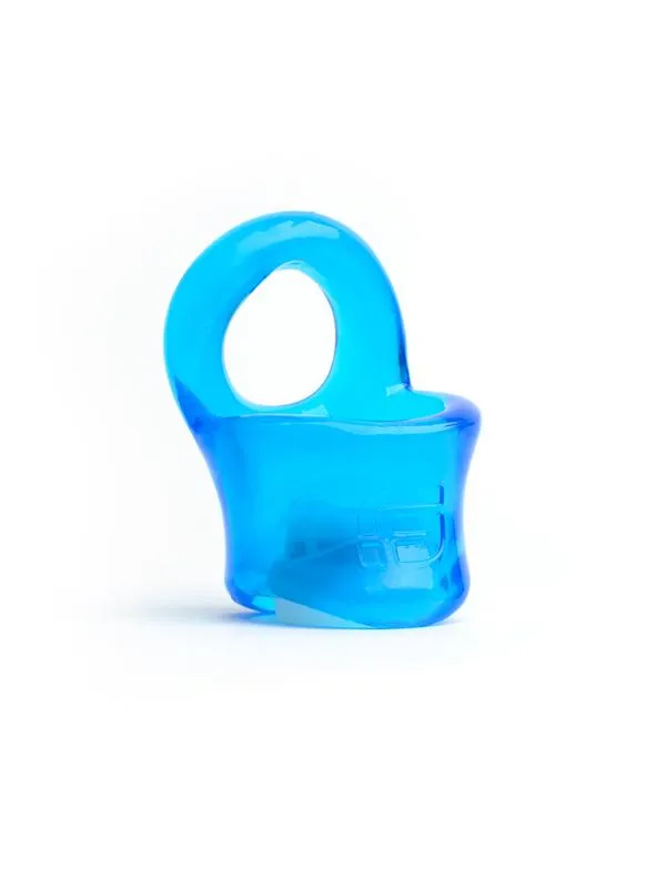 Sport Fucker Baller Ring TPE Blue Vibrators
