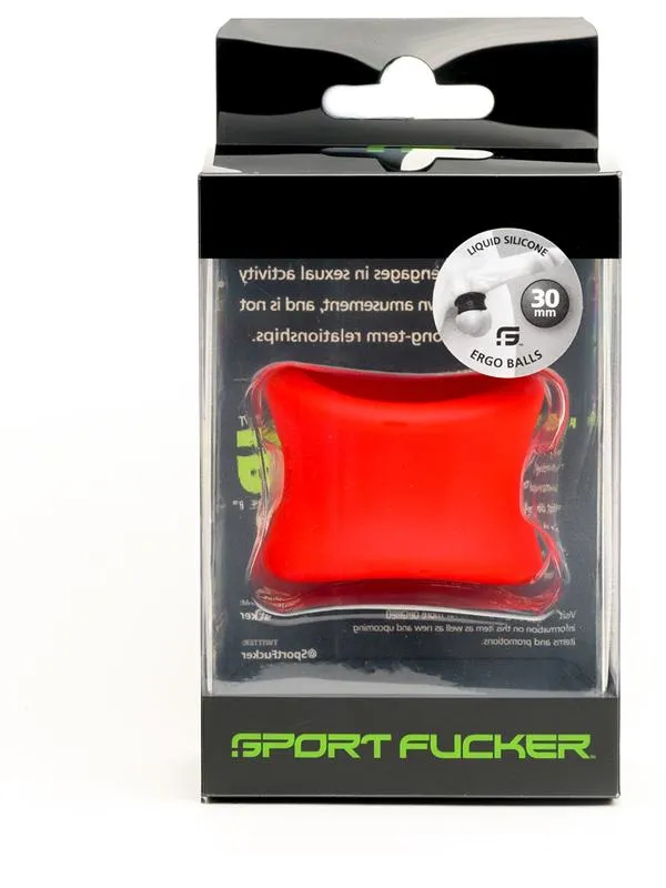 Sport Fucker Ergo Balls 30mm by Sport Fucker Red Anal Sport Fucker Ergo Balls 30mm by Sport Fucker Red Anal