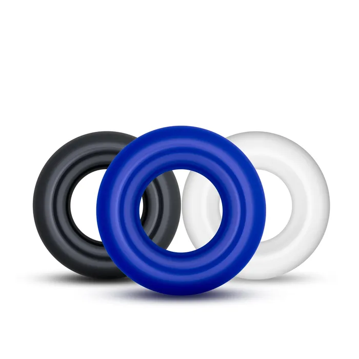 Stay Hard Donut Rings 3 Pack Blush Male Sex Toys