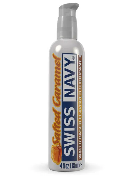 Swiss Navy Lubricants Swiss Navy Salted Caramel Flavored Lubricant 4oz