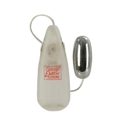 Teardrop Bullet Clear Bulk CalExotics Female Sex Toys