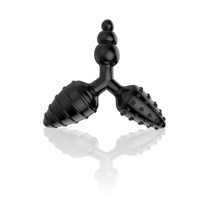 The 9s Triad 3 Way Plug Textured Icon Brands Anal