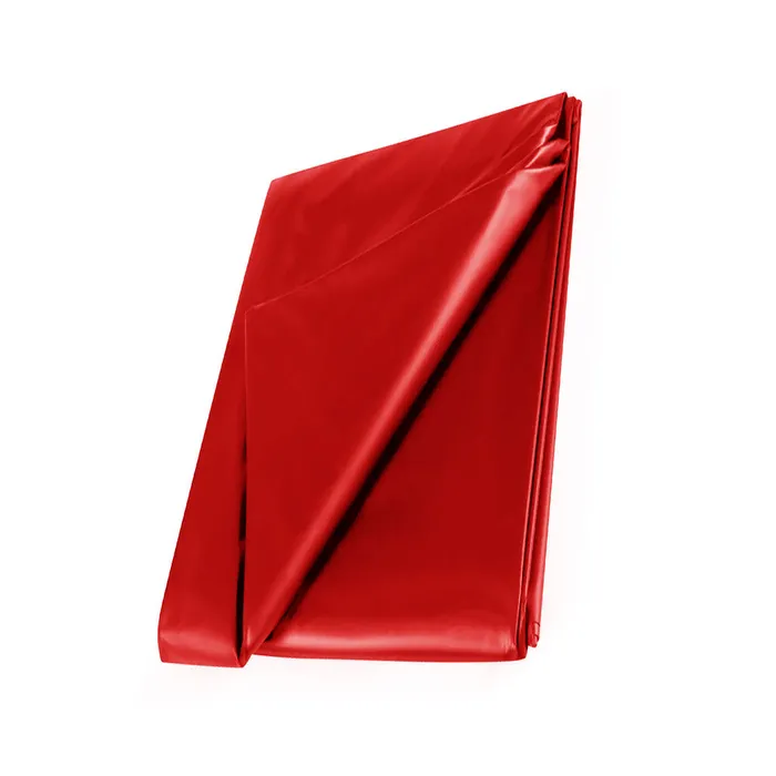 Various Toy Brands Vibrators Wet Play PVC Bedsheet RED 210x200cm
