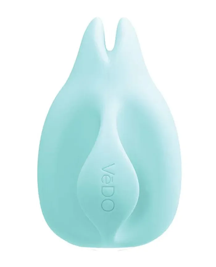 VeDO Vibrators Huni Rechargeable Finger Vibe Tease Me Turquoise
