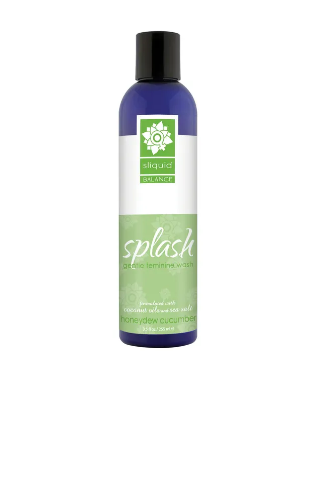 Vibrators Balance Splash Honeydew Cucumber 85 Fl Oz 251 ml Sliquid