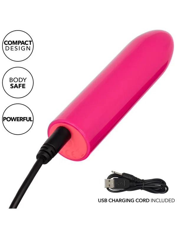Vibrators CalExotics Turbo Buzz Classic Mini Bullet Pink Vibrators CalExotics Turbo Buzz Classic Mini Bullet Pink
