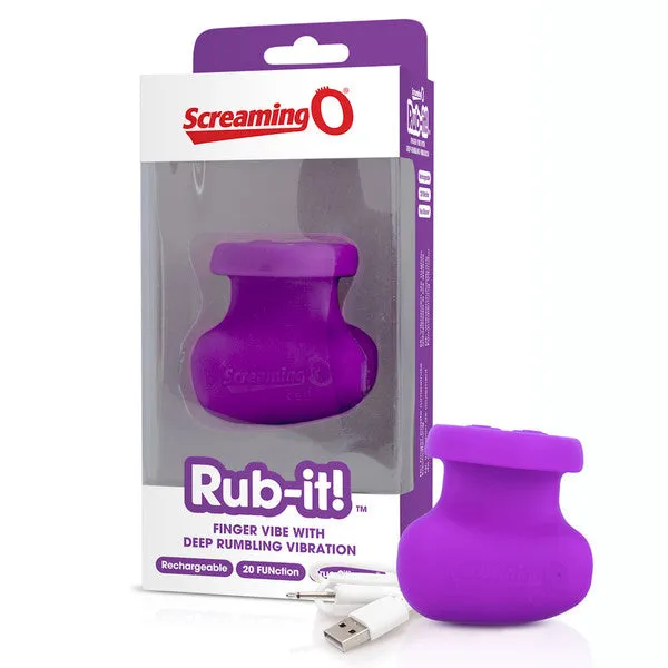 Vibrators Charged Rubit Purple 6 Pack Screaming O