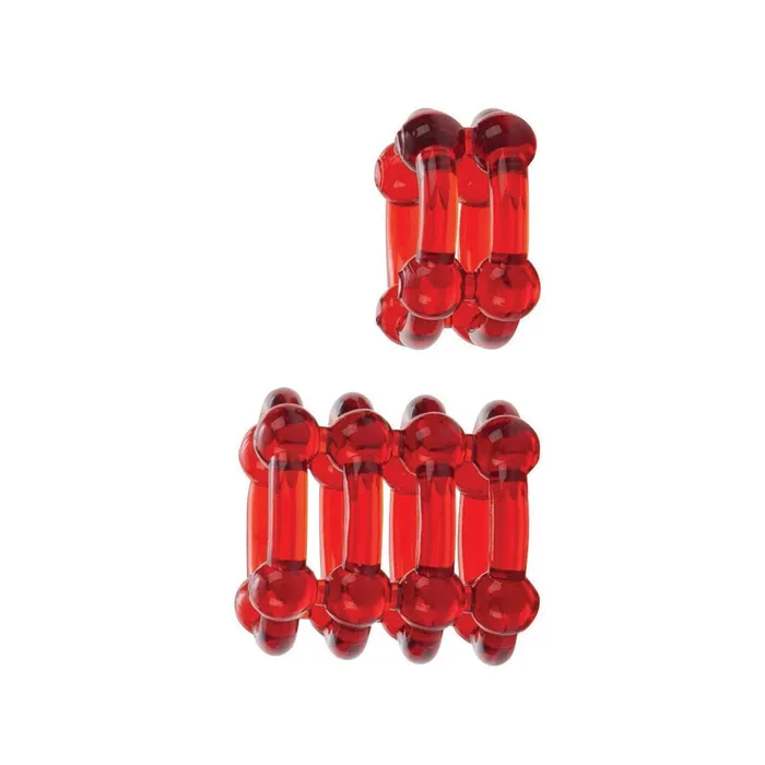 Vibrators Colt Enhancer Rings Red CalExotics
