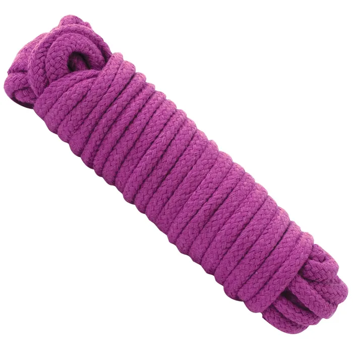Vibrators Doc Johnson Bondage Rope Cotton Japanese Style Purple