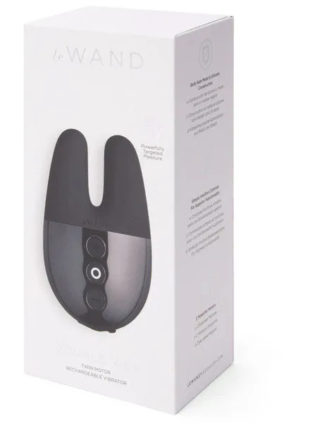 Vibrators Le Wand Le Wand Double Vibe Black Vibrators Le Wand Le Wand Double Vibe Black