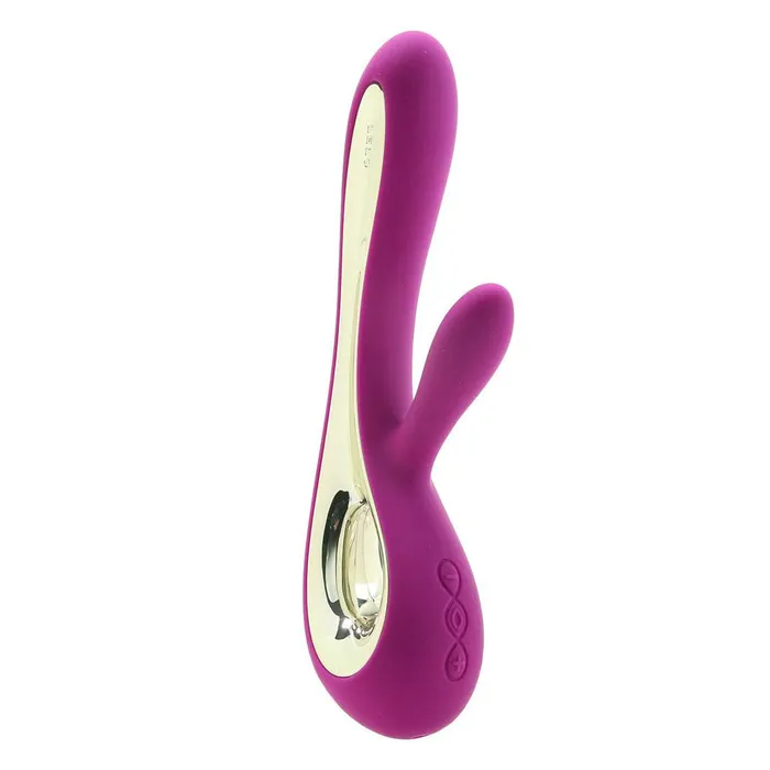 Vibrators Lelo Lelo Soraya 2 Dual Rabbit Vibrator Deep Rose