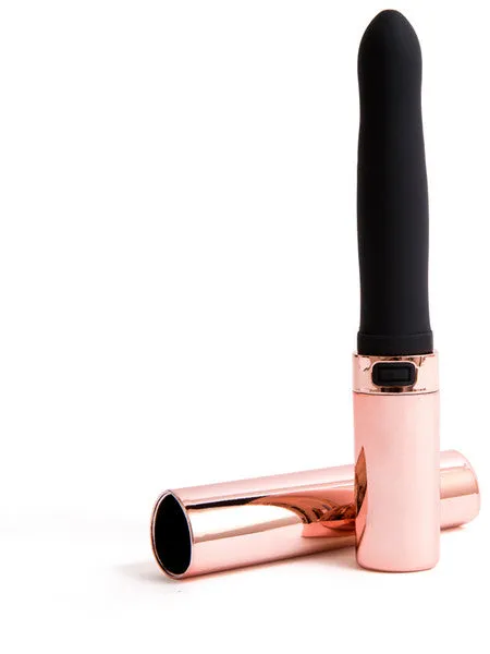 Vibrators Novel Creations Sensuelle Cache 20 Func Rechargeable Covered Vibe Rose Gold