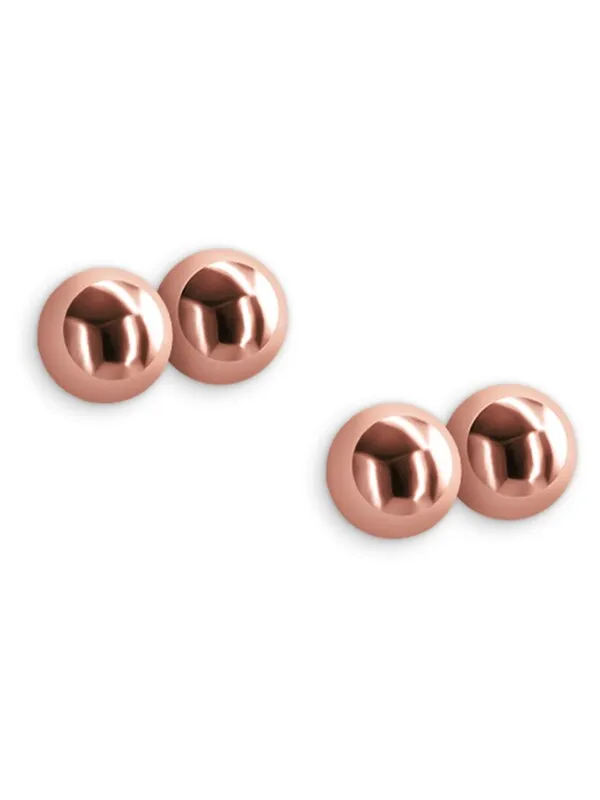 Vibrators NS Novelties Bound Nipple Clamps M1 Rose Gold