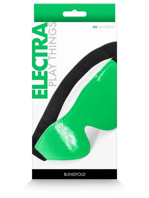 Vibrators NS Novelties Electra Blindfold Green Vibrators NS Novelties Electra Blindfold Green
