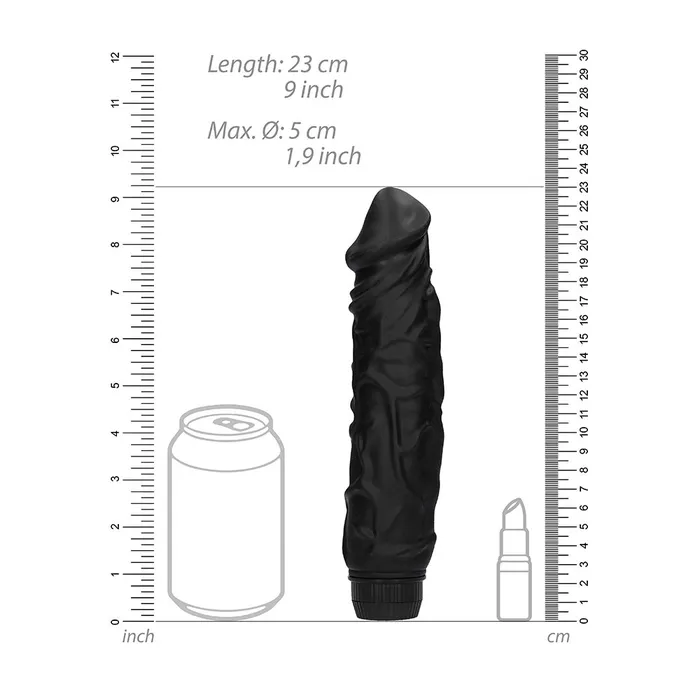 Vibrators Shots Toys Realistic Vibrator Black Vibrators Shots Toys Realistic Vibrator Black