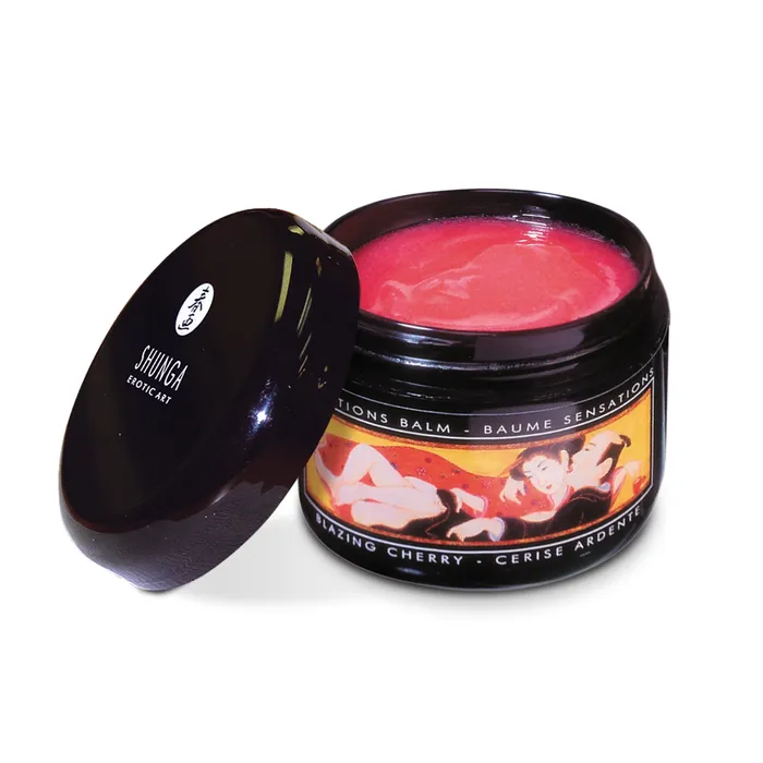 Vibrators Shunga Sensation Balm Blazing Cherry 2 Fl Oz 60 ml