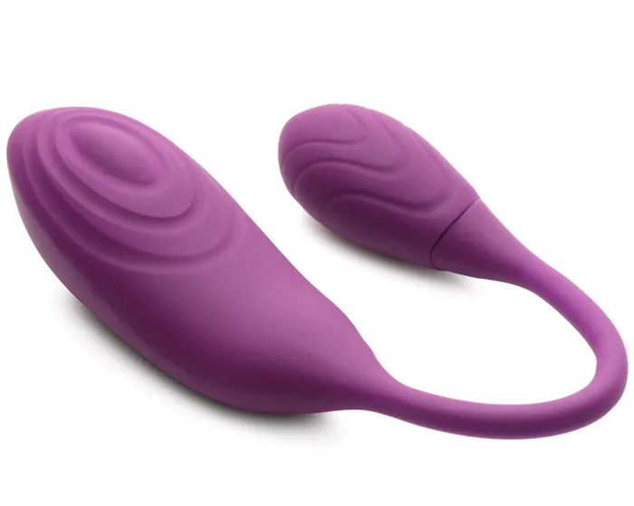 Vibrators XR Brands inmi Slim Pulse 7x Pulsing Clit Stimulator and Vibrating Egg Purple Vibrators XR Brands inmi Slim Pulse 7x Pulsing Clit Stimulator and Vibrating Egg Purple