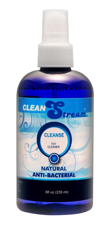 XR Brands Clean Stream Vibrators Cleanse Toy Cleaner 8oz 235 ml