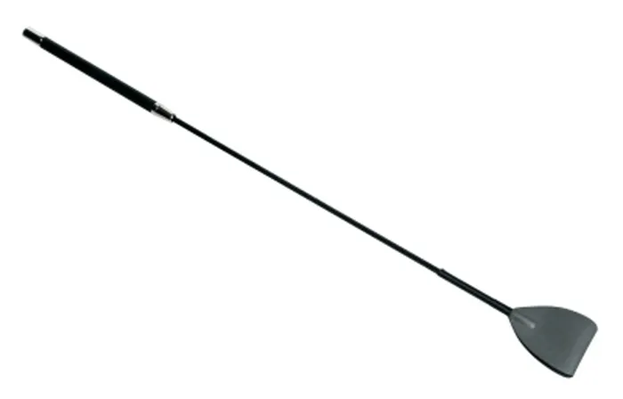 XR Brands Greygasms Dildos Flesh and Spirit Riding Crop Black