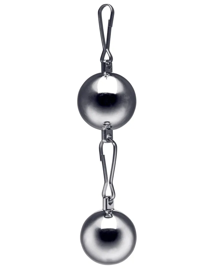 XR Brands Master Series Male Sex Toys Oppressors Orb 8 Oz Ball Weight With Connection Point XR Brands Master Series Male Sex Toys Oppressors Orb 8 Oz Ball Weight With Connection Point