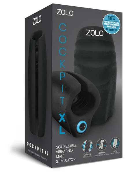 Zolo Male Sex Toys ZOLO Vibrating Cockpit Xl Stroker Zolo Male Sex Toys ZOLO Vibrating Cockpit Xl Stroker