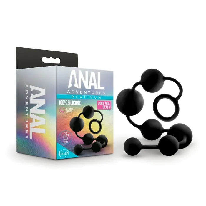 Anal Adventures Platinum Silicone Large Anal Beads One Stop Adult Shop Male Sex Toys Anal Adventures Platinum Silicone Large Anal Beads One Stop Adult Shop Male Sex Toys