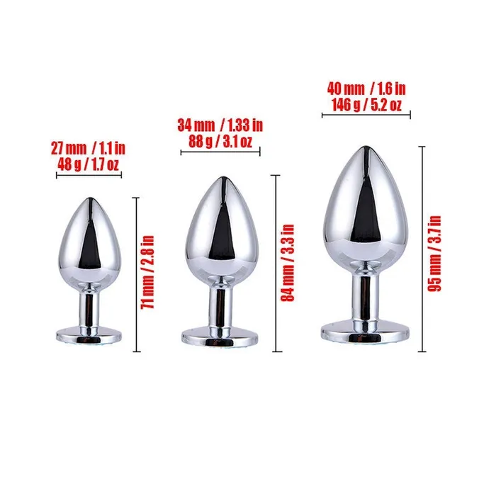 Anal Plug Emporium Queen of Spades White Butt Plug