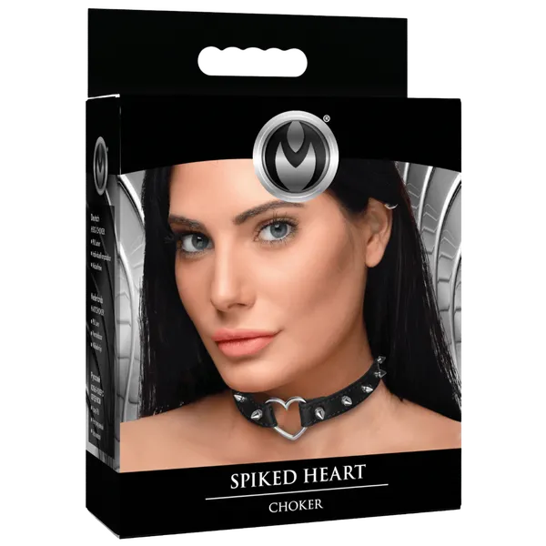 Anal Spiked Heart Choker Xr Brands