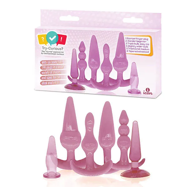 Anal Windsor TryCurious Anal Plug Kit