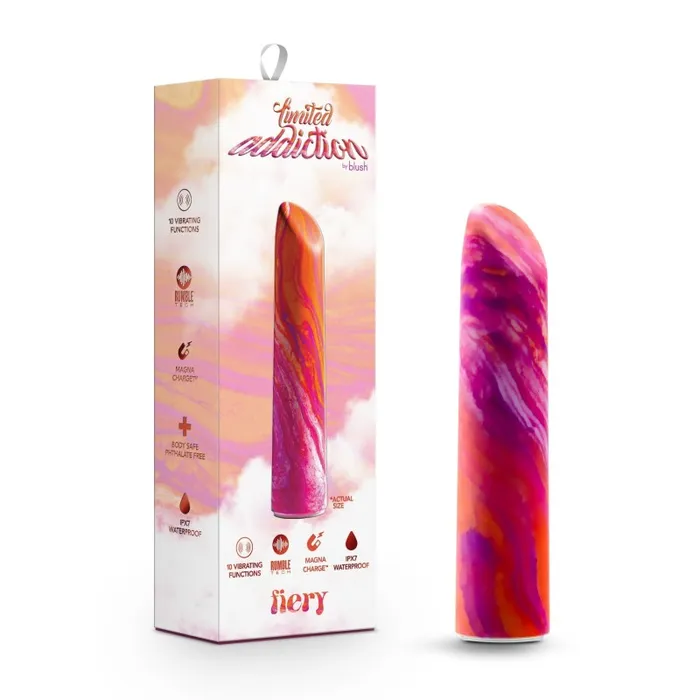 Blush Novelties Limited Addiction Fiery Power Vibe Vibrators